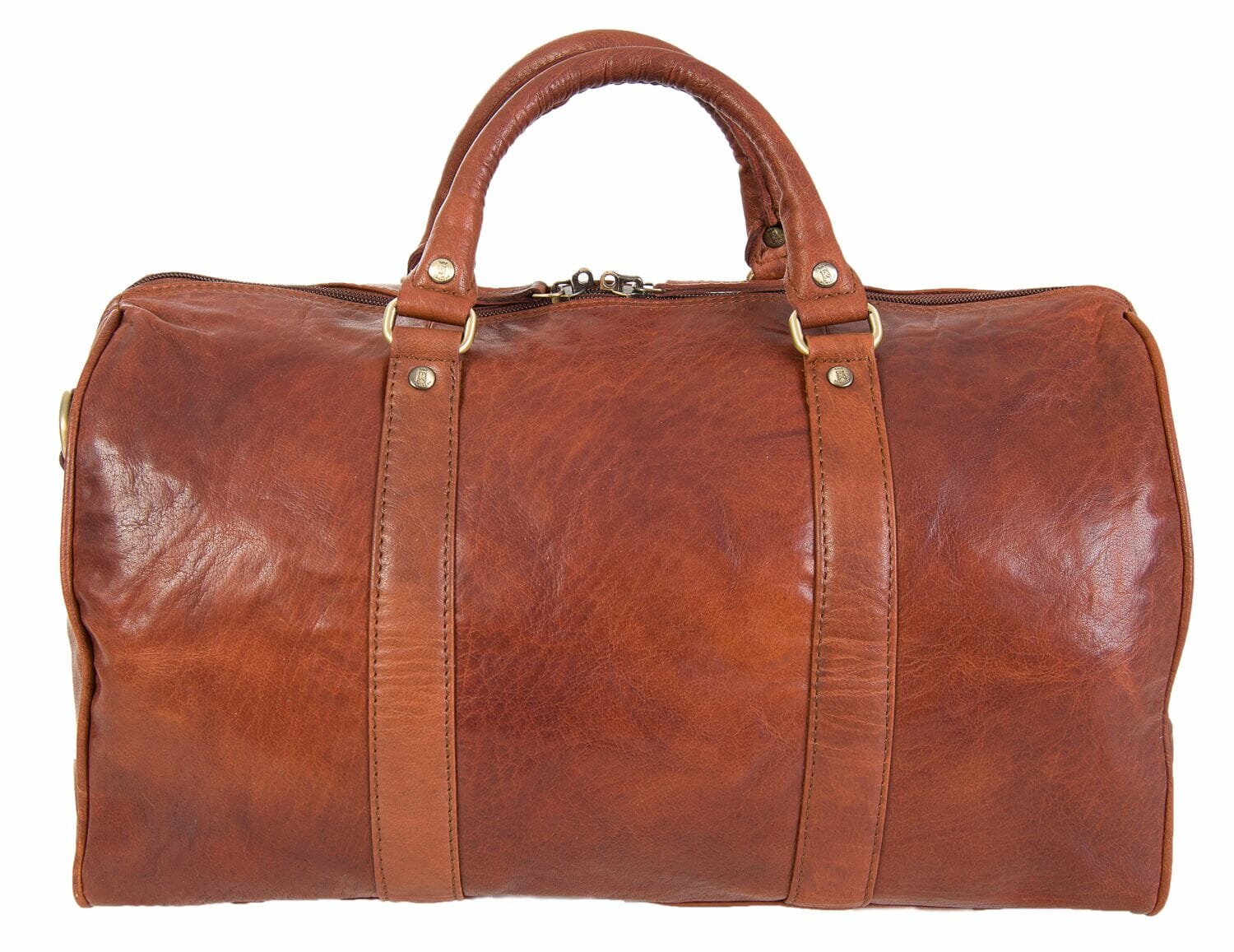 Rowallan Unisex Medium Tan LeatherTravel Holdall 9957 RRP £149 SALE PRICE £89.99 - Image 3