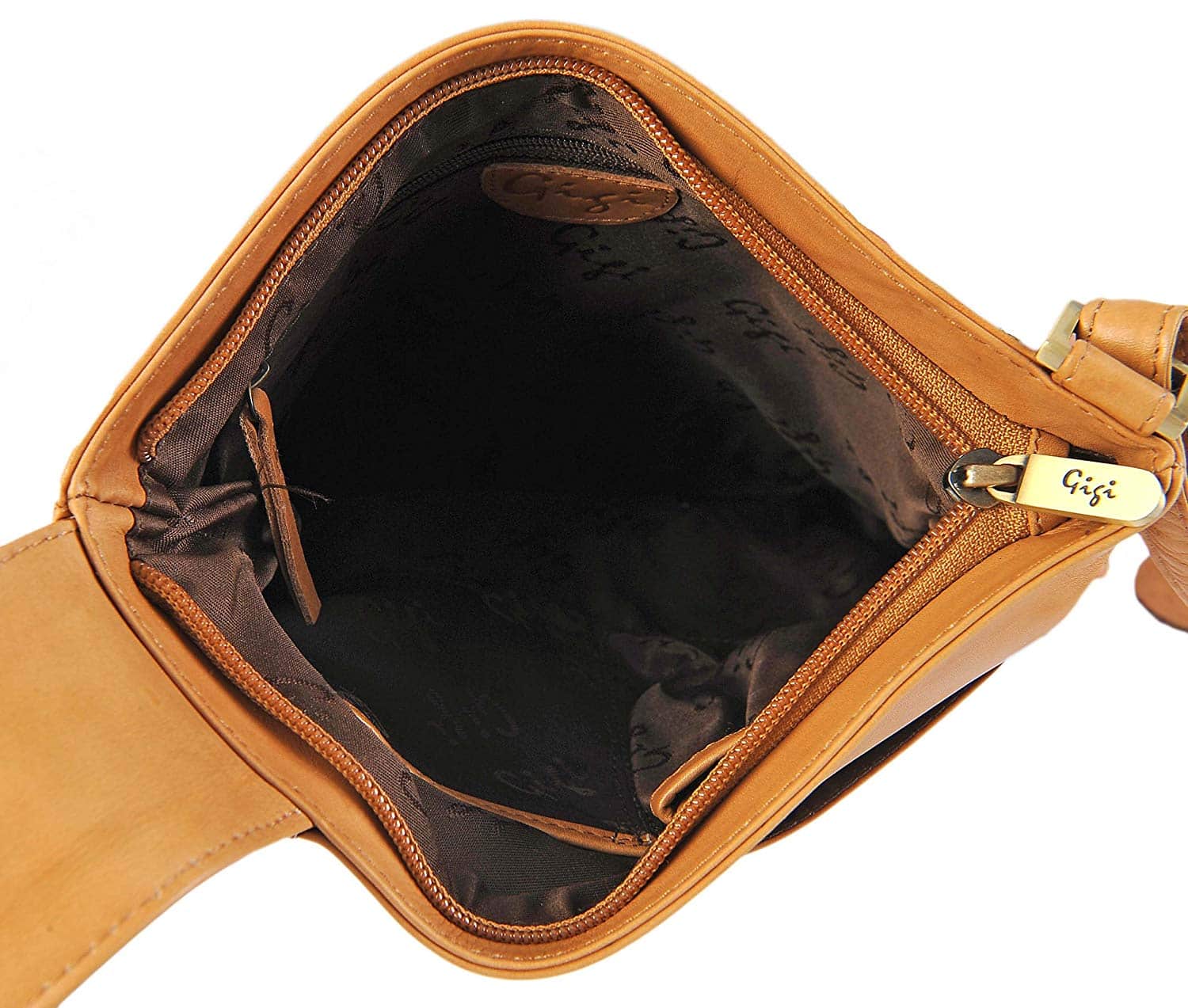 GIGI Othello Women's Soft Leather Slim Crossbody Bag Various Colours 8082B - Image 2