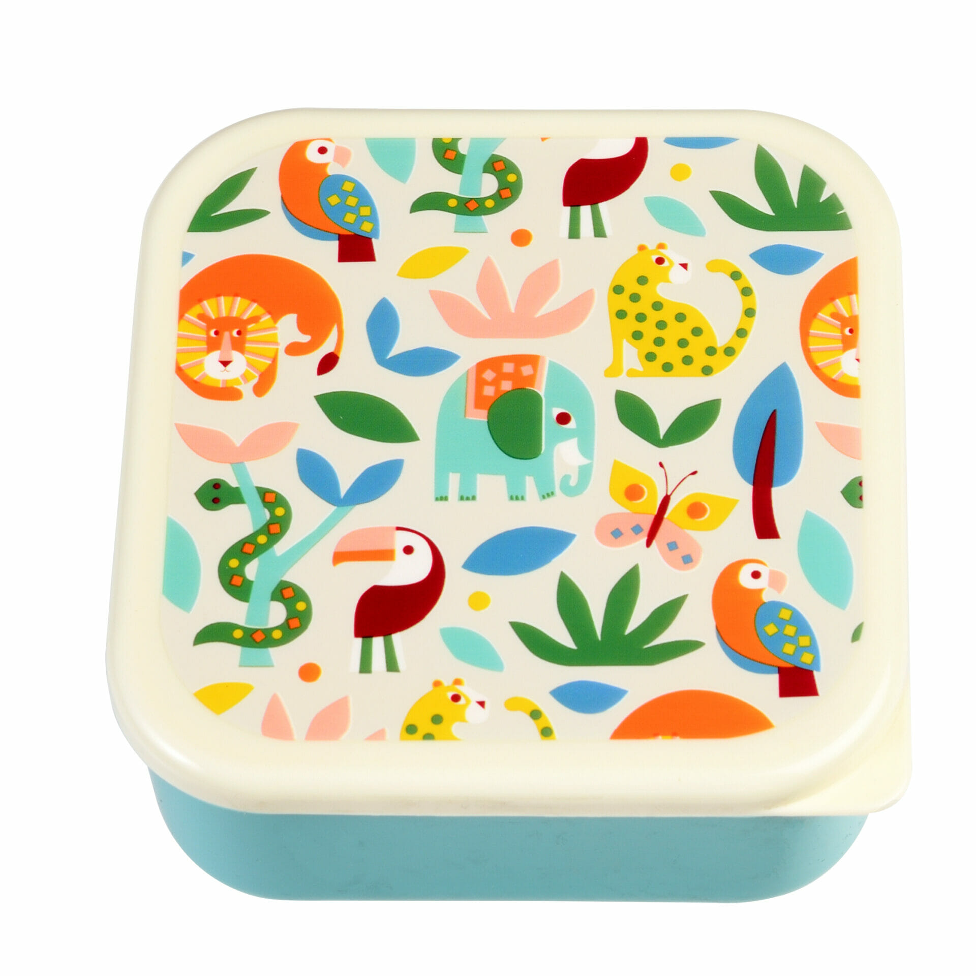 Rex London Set Of 3 Snack Boxes Wild Wonders