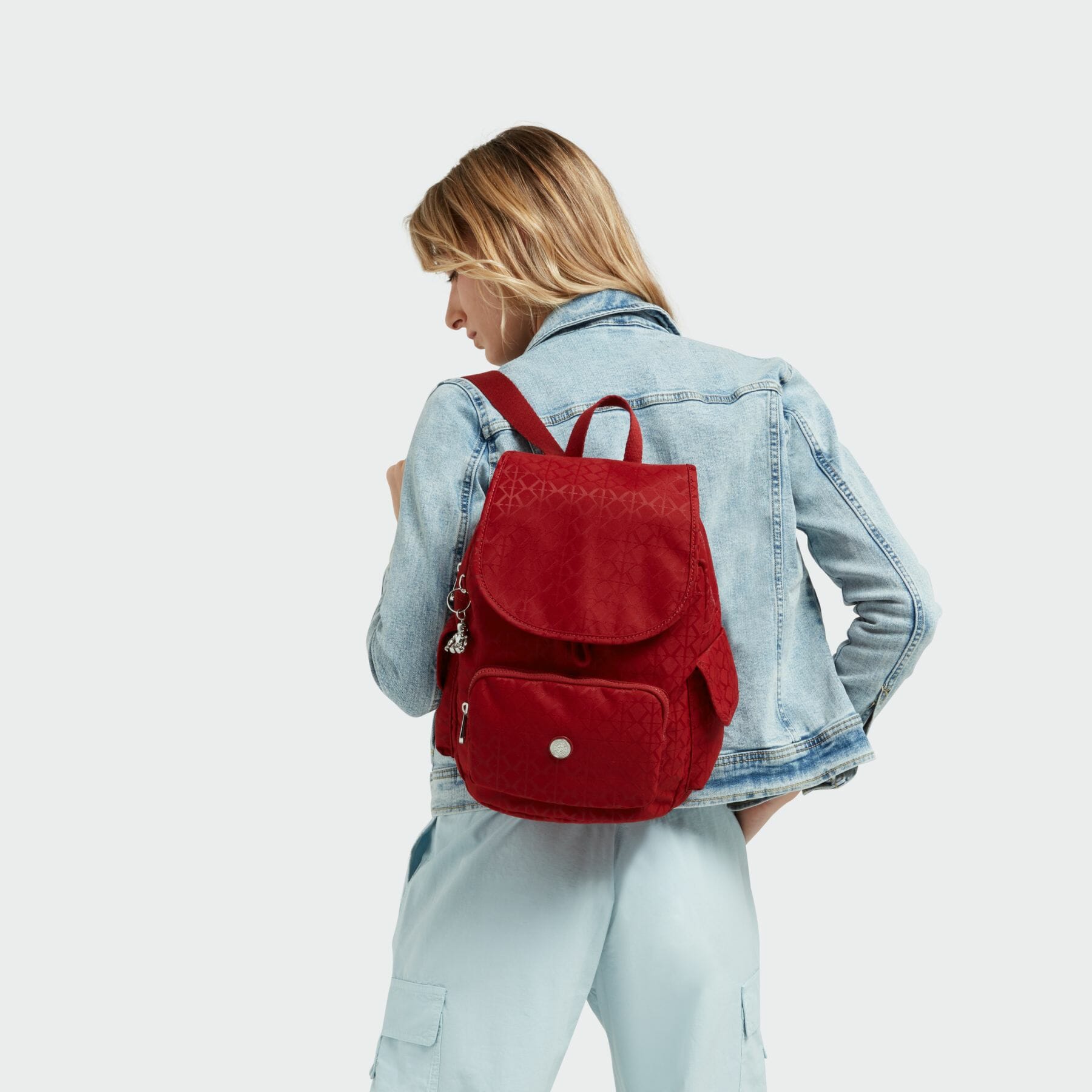 Kipling red city pack medium backpack Kipling Backpack Red Bags & Handbags for Women for sale - eBay main image 2