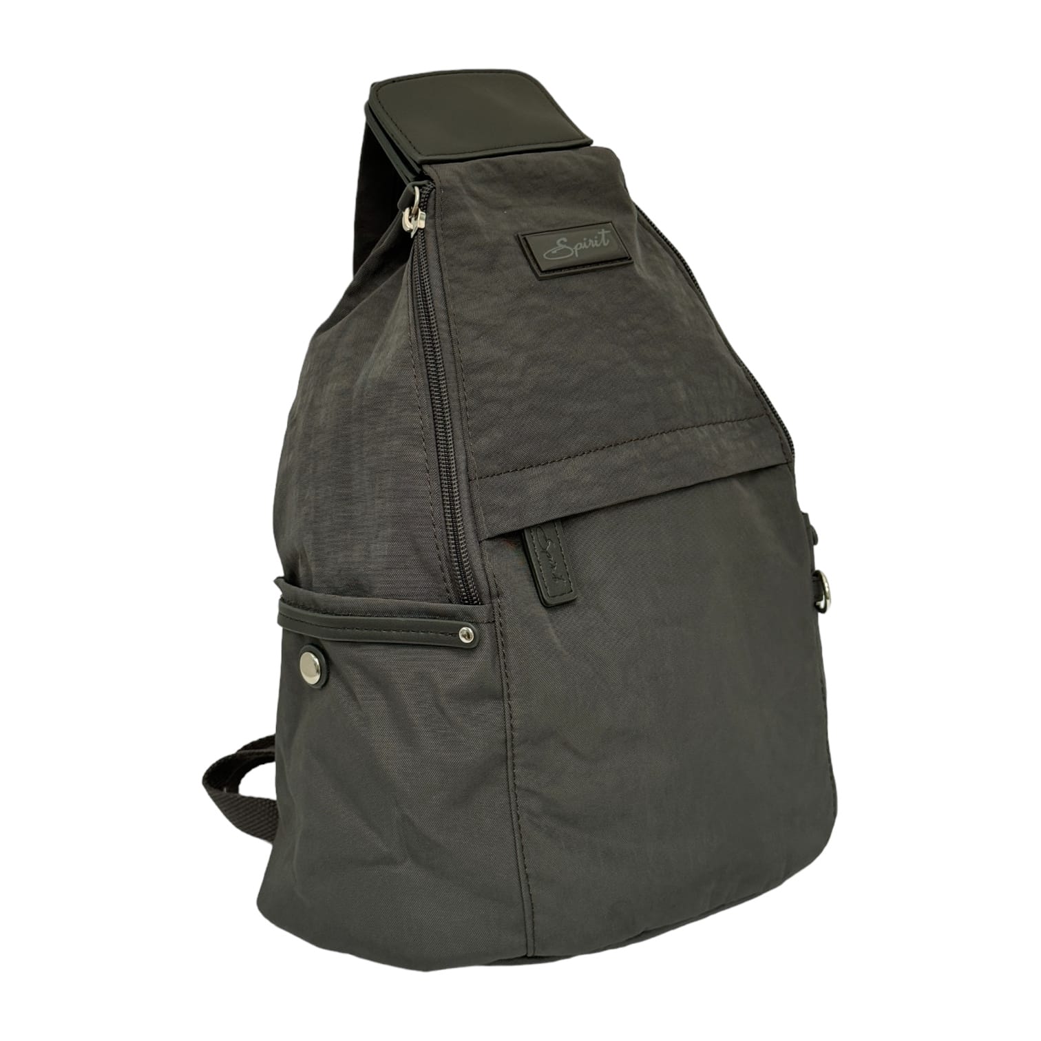 Medium Rucksack Backpack Spirit Lightweight Medium Nylon Travel Rucksack Backpack Dark Grey 9894 ...