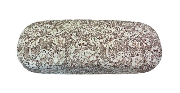 William Morris Bathchelor's Button Hard Glasses Case Snap Shut With Cleaning Cloth - LP72712