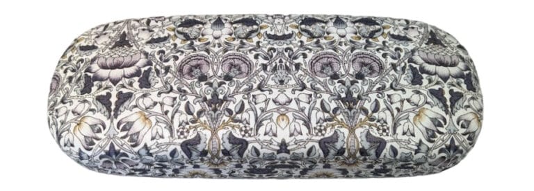 William Morris Lodden Hard Glasses Case Snap Shut With Cleaning Cloth - LP72712