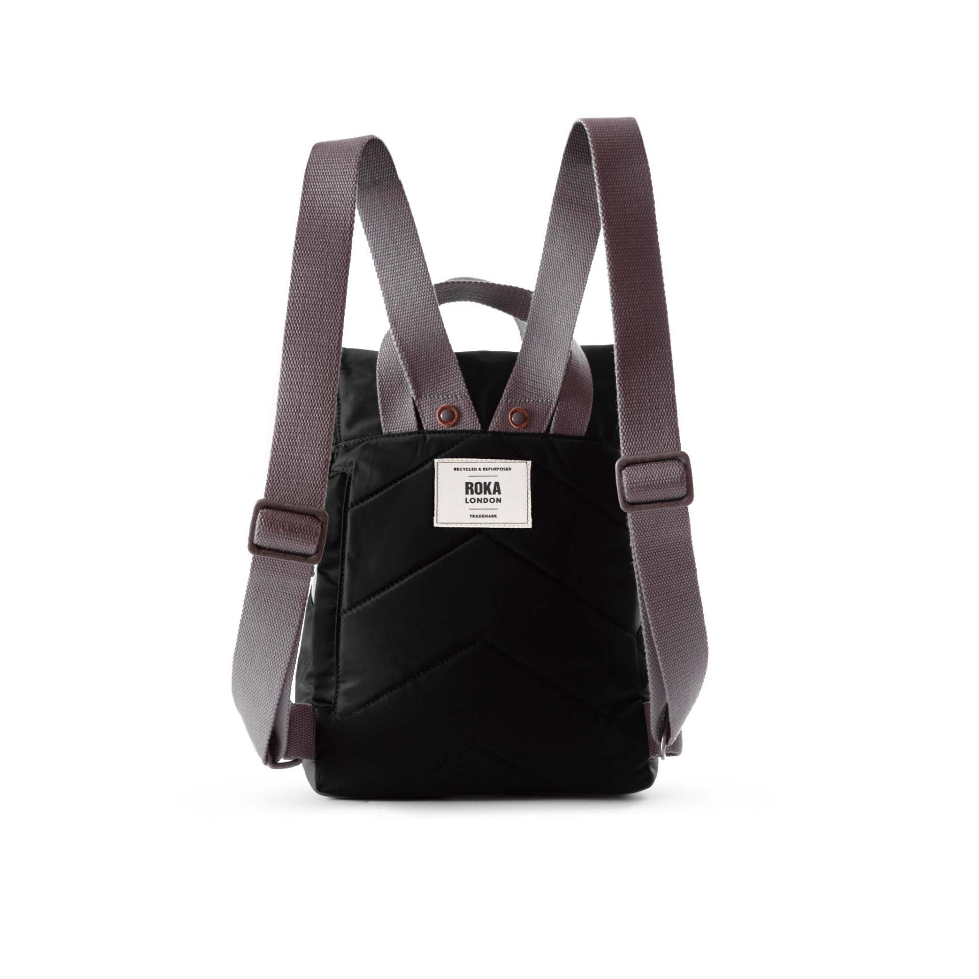 ROKA Canfield B Small black backpack back view
